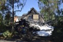 Grossfeuer Einfamilienhaus Siegburg Muehlengrabenstr P1327